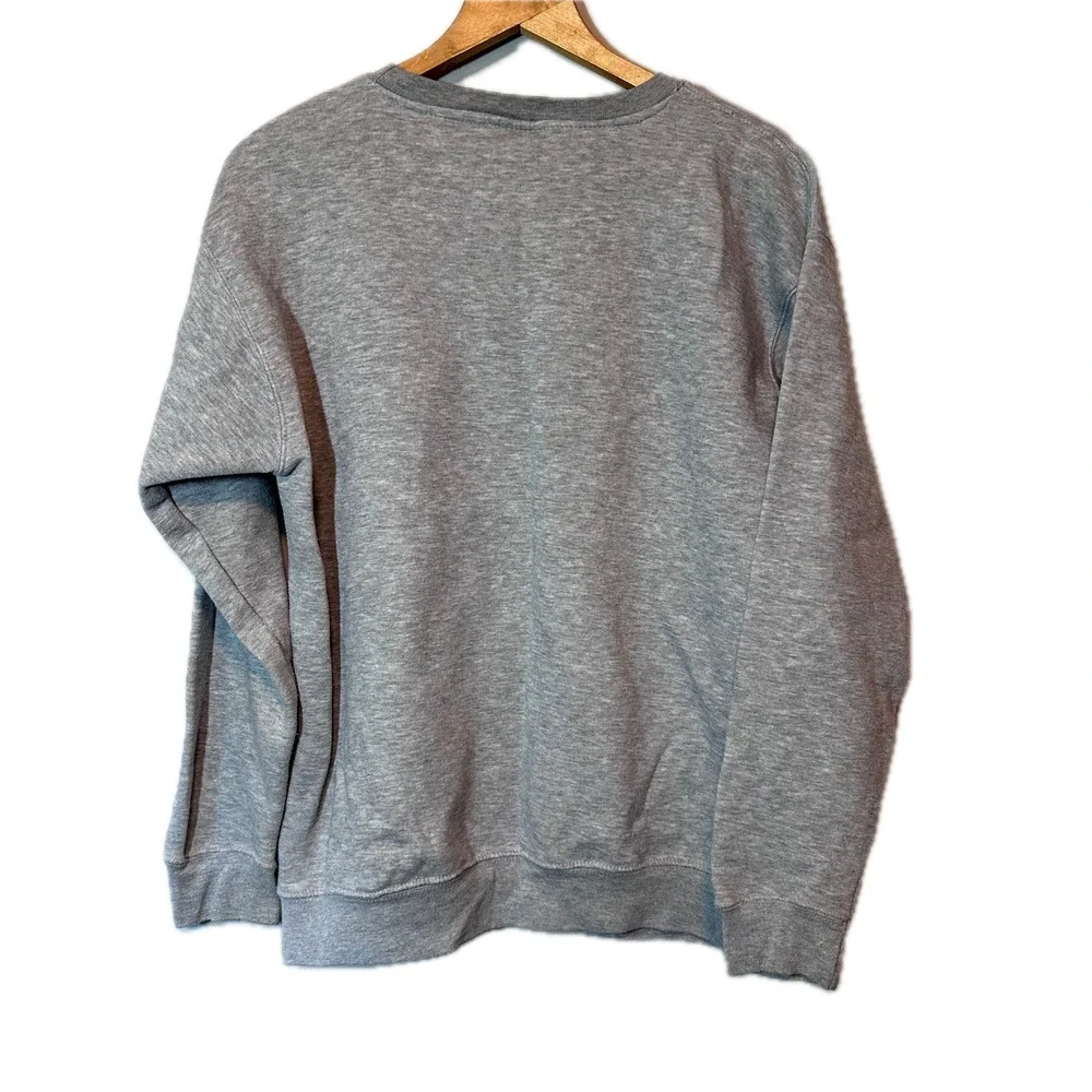 Appalachian State University Christmas Sweatshirt Gray Medium Tis the Season - Picture 4 of 4